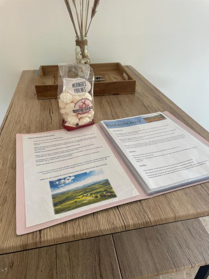 Ferienwohnung Bienvenue En Beaujolais Saint-Jean-dʼArdières Exterior foto
